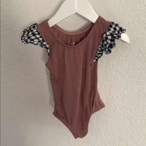 THIS TRIBE OF THREE TANK ONESIE